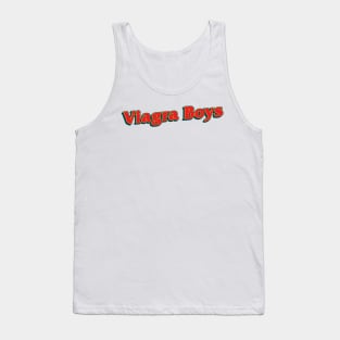 Typography Design Viagra Boys Tank Top